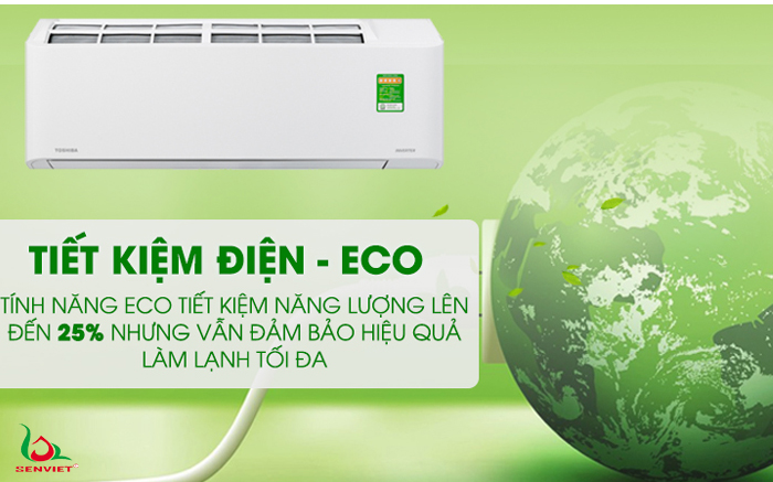 chế độ tiết kiệm điện Eco điều hòa Midea