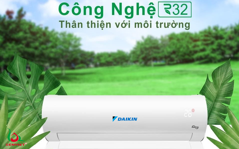 gas lạnh r32 thân thiện với môi trường