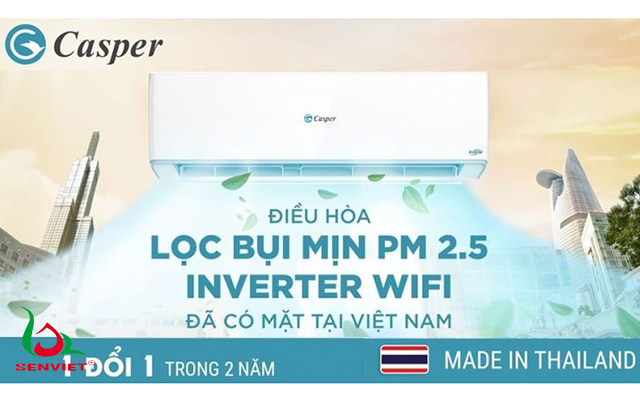 điều hòa Casper tích hợp wifi