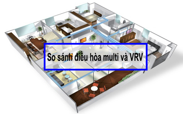 So sánh điều hòa multi và điều hòa VRV So sánh điều hòa multi và điều hòa VRV